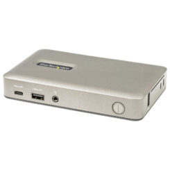StarTech.com USB C Dock, USB-C naar DisplayPort 4K 30Hz of VGA, 65W USB Power Delivery Lader, 4 Port USB 3.1 Gen 1 Hub, Universele USB-C Laptop Docking Station met Ethernet - Afbeelding 2