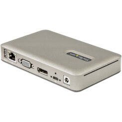 StarTech.com USB C Dock, USB-C naar DisplayPort 4K 30Hz of VGA, 65W USB Power Delivery Lader, 4 Port USB 3.1 Gen 1 Hub, Universele USB-C Laptop Docking Station met Ethernet - Afbeelding 3