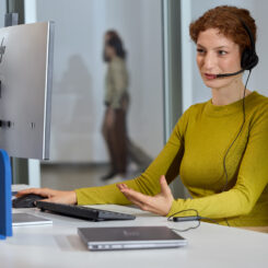 HP Poly Mission 415 Monaural USB Wired Headset Classic (Bulk) - Afbeelding 4