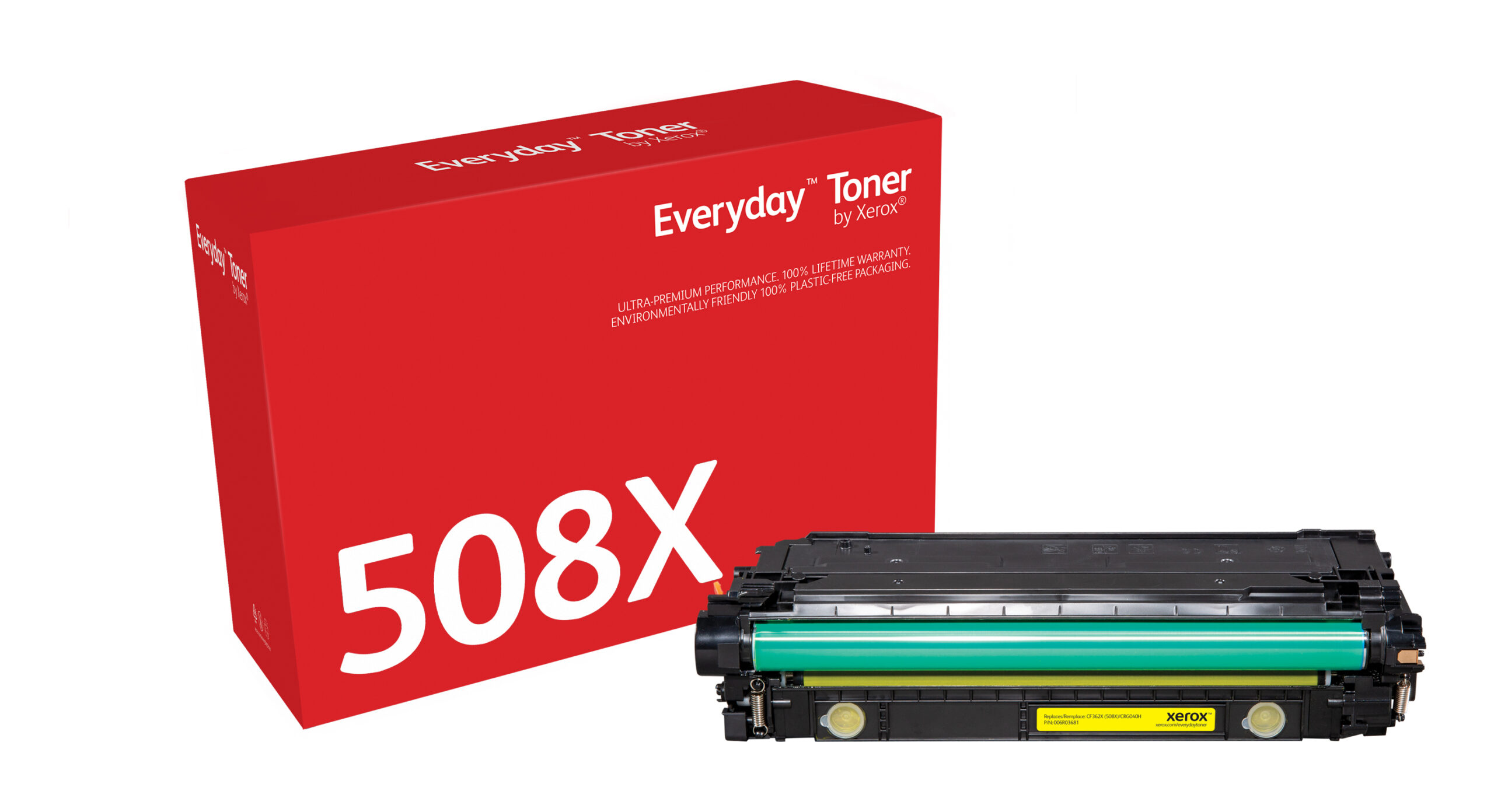 Everyday™ Geel Toner van Xerox is compatibel met HP 508X (CF362X), Hoge capaciteit - Afbeelding 2