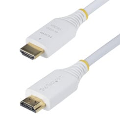 StarTech.com 3m Premium Gecertificeerde High Speed HDMI Kabel, 4K 60Hz/1440p 144Hz, HDR10/HDCP 2.2/ARC, 18Gbps, UHD HDMI 2.0 Kabel voor TV/Monitor/Scherm, TPE Mantel, Wit - Afbeelding 3