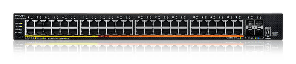 Zyxel XMG2230-52HP Managed L2/L3 2.5G Ethernet (100/1000/2500) Power over Ethernet (PoE) 1U Zwart - Afbeelding 4