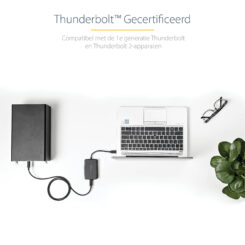 StarTech.com Thunderbolt 3 naar Thunderbolt 2 Adapter, TB3 Laptop naar TB2 Schermen & Apparatuur, Thunderbolt 2 20Gbps of Thunderbolt 1 10Gbps Converter, Thunderbolt 3 Gecertificeerd, Windows/Mac - Afbeelding 11