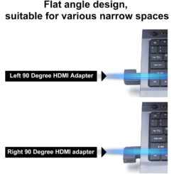 Techly HDMI M/F 270° Zwart - Afbeelding 7