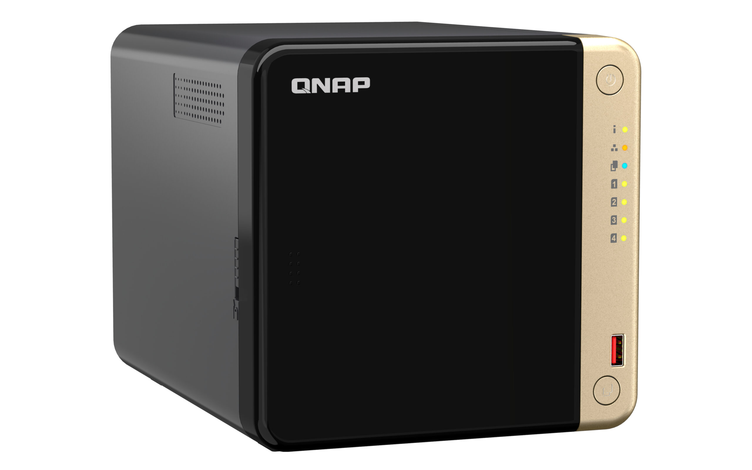 QNAP TS-464 NAS Tower Intel® Celeron® N5095 8 GB DDR4 0 TB QNAP QTS Zwart - Afbeelding 4
