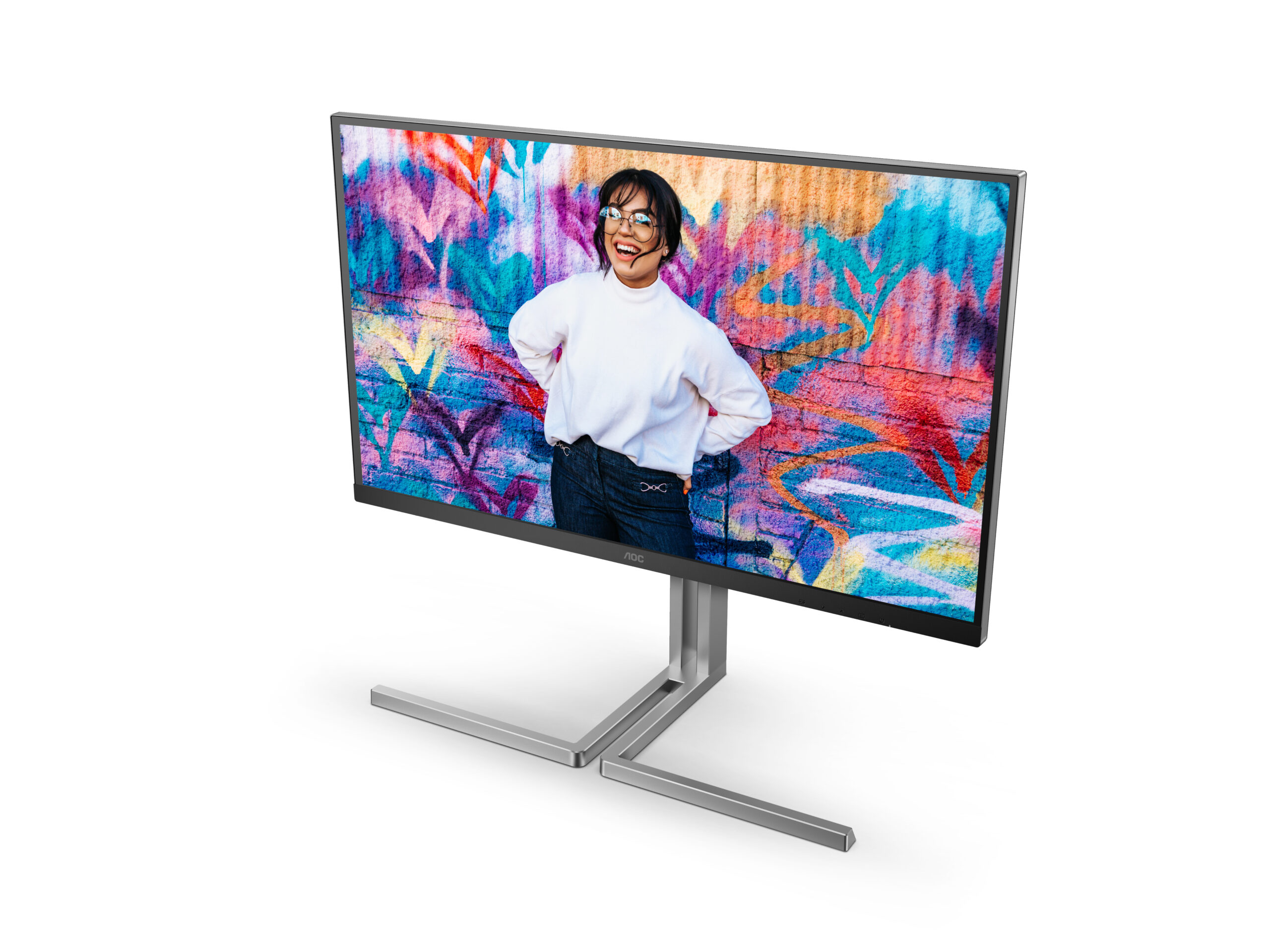 AOC U3 U32U3CV computer monitor 80 cm (31.5") 3840 x 2160 Pixels 4K Ultra HD LCD Zwart - Afbeelding 7
