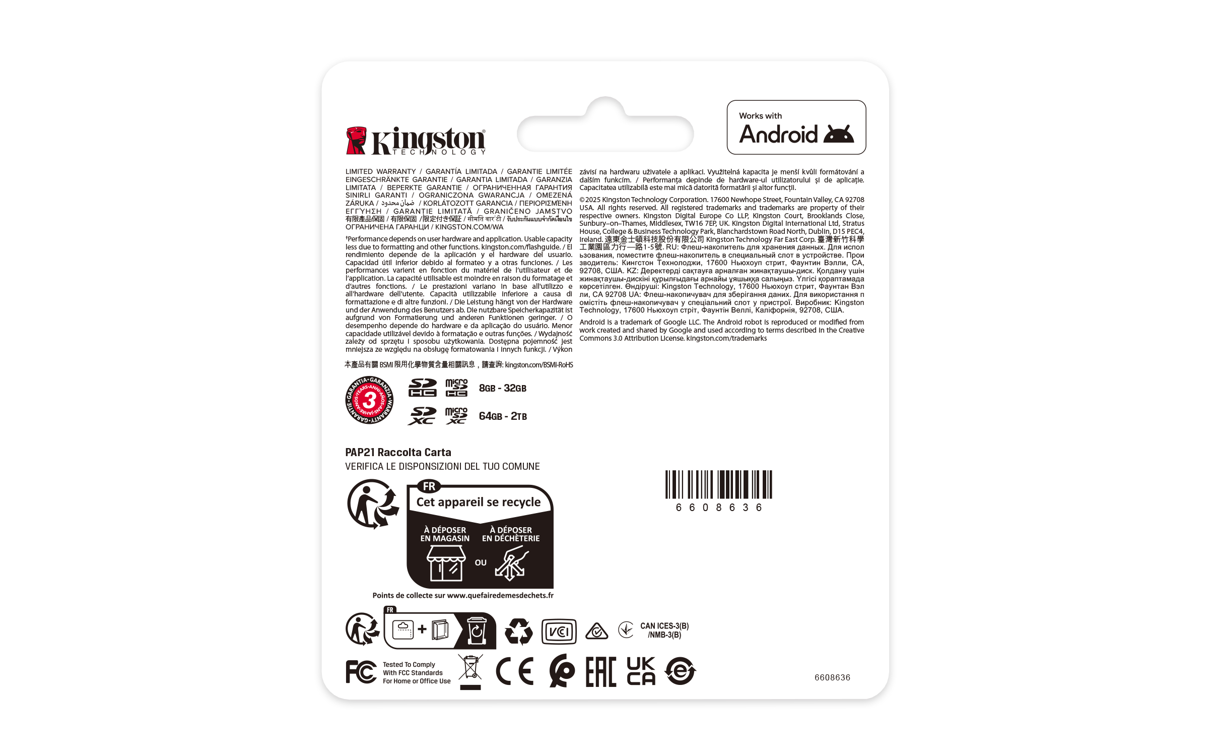 Kingston Technology 128GB microSDXC Industrial C10 A1 pSLC-kaart enkele verpakking zonder adapter - Afbeelding 5