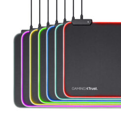 Trust GXT 764 Glide-Flex RGB Muismat XXL - Extra grote gaming muismat – RGB-verlichting – Flexibel oppervlak – Zwart - Afbeelding 5