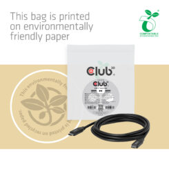CLUB3D USB-C® veilige kabel 240W zonder dataoverdracht 2m/6,56ft - Afbeelding 8