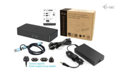 i-tec USB 3.0 / USB-C / Thunderbolt 3 Professional Dual 4K Display Docking Station Generation 2 + Power Delivery 100W - Afbeelding 5