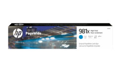 HP 981X originele cyaan high-capacity PageWide cartridge - Afbeelding 2