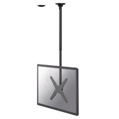 Neomounts FPMA-C340BLACK Monitor/TV-beugel plafond 32-75" - h 106-156 cm