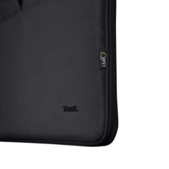 Trust Bologna Laptop Sleeve 16 inch - Laptop sleeve – Voor laptops tot 16 inch – Gerecycled polyester – Zwart - Afbeelding 5