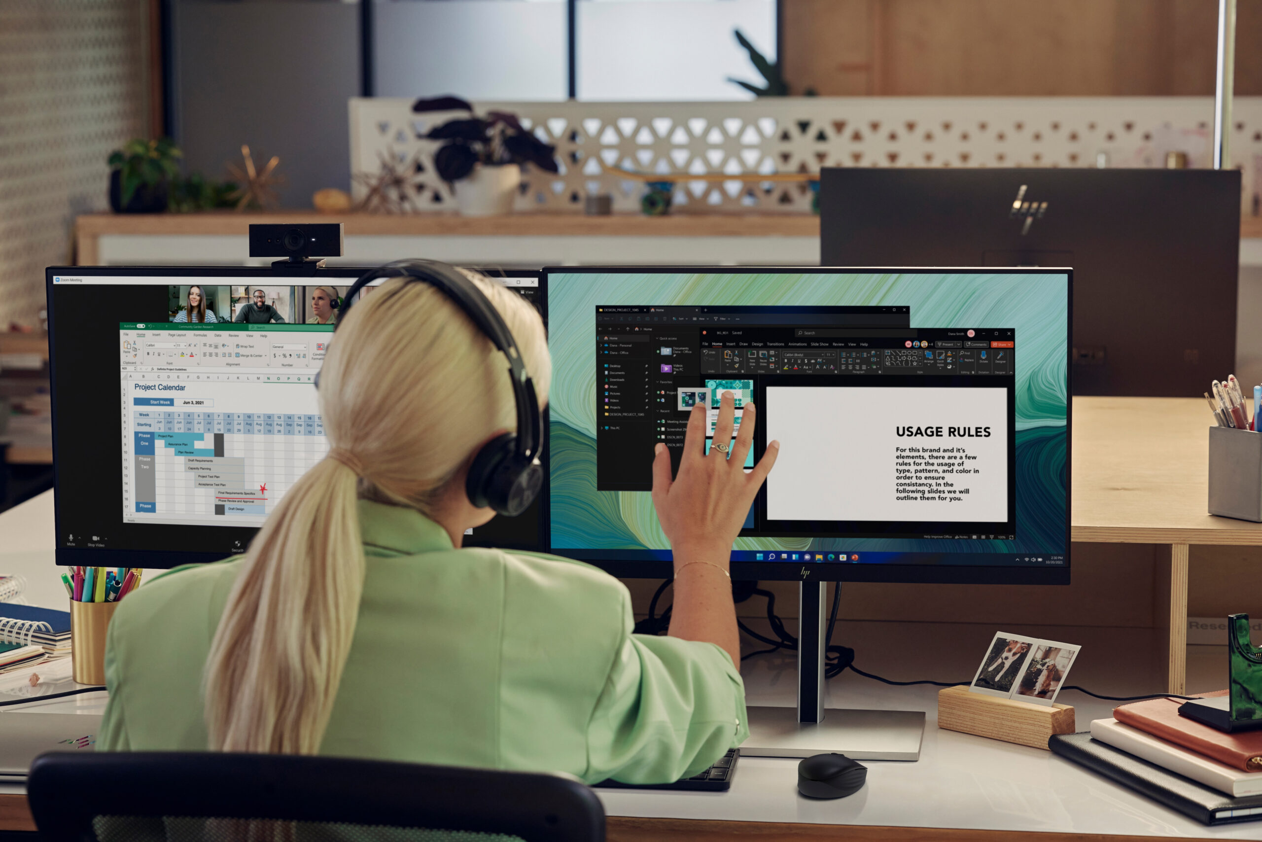 HP E24t G5 FHD Touch Monitor - Afbeelding 6