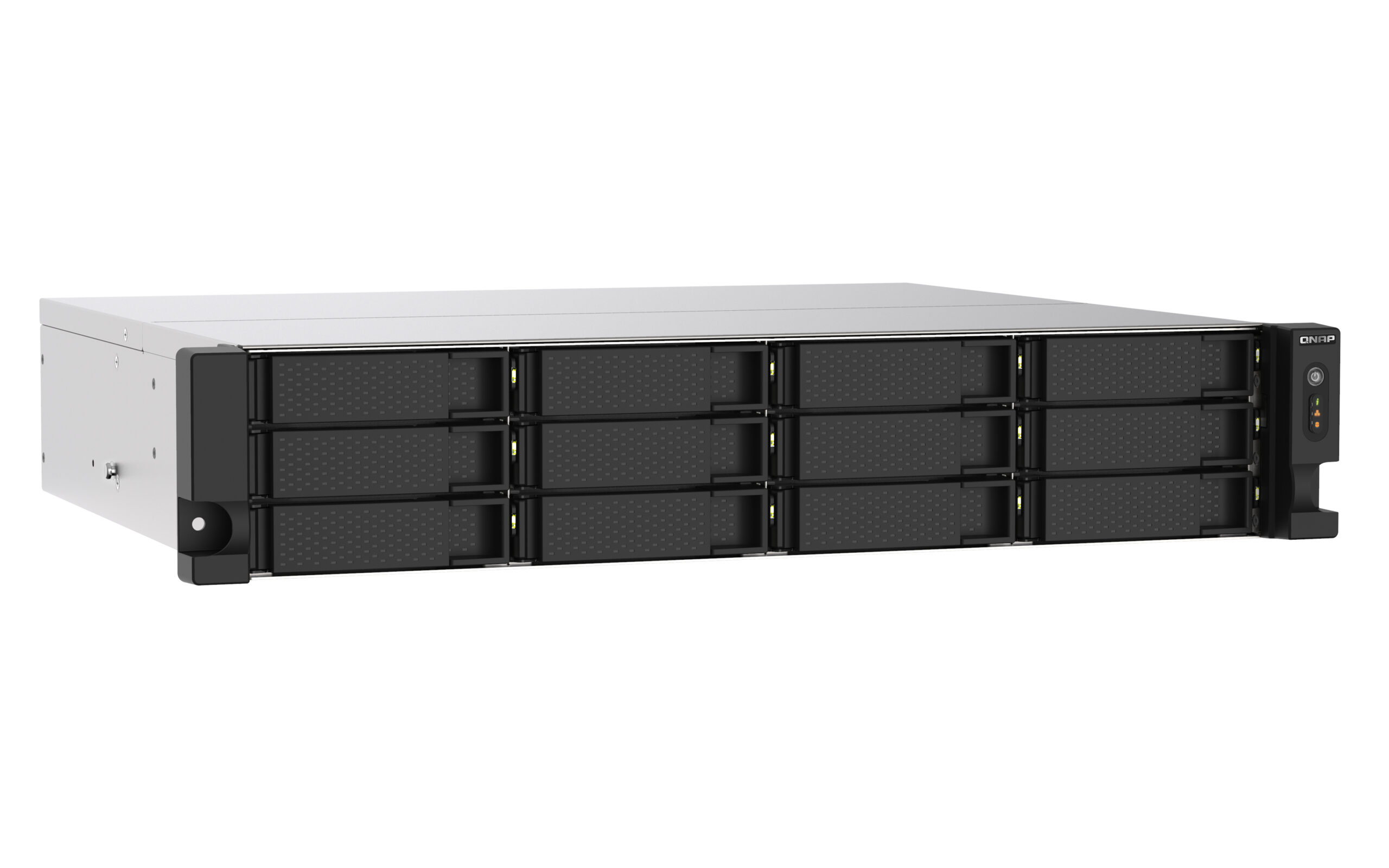 QNAP TS-1273AU-RP-8G data-opslag-server NAS Rack (2U) Ryzen Embedded V1500B 8 GB DDR4 0 TB QNAP QTS Aluminium, Zwart - Afbeelding 5