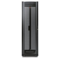 APC NetShelter AV 42U 600mm brede x 825mm diepe behuizing met zijden en 10-32 rails met schroefdraad zwart