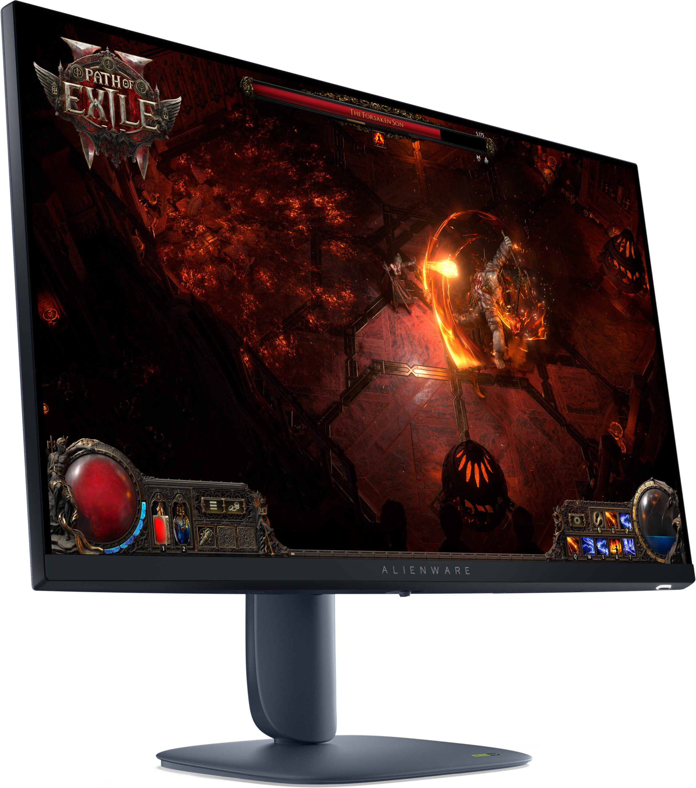 Alienware AW2725DM computer monitor 68,6 cm (27") 2560 x 1440 Pixels Wide Quad HD LCD Blauw - Afbeelding 2