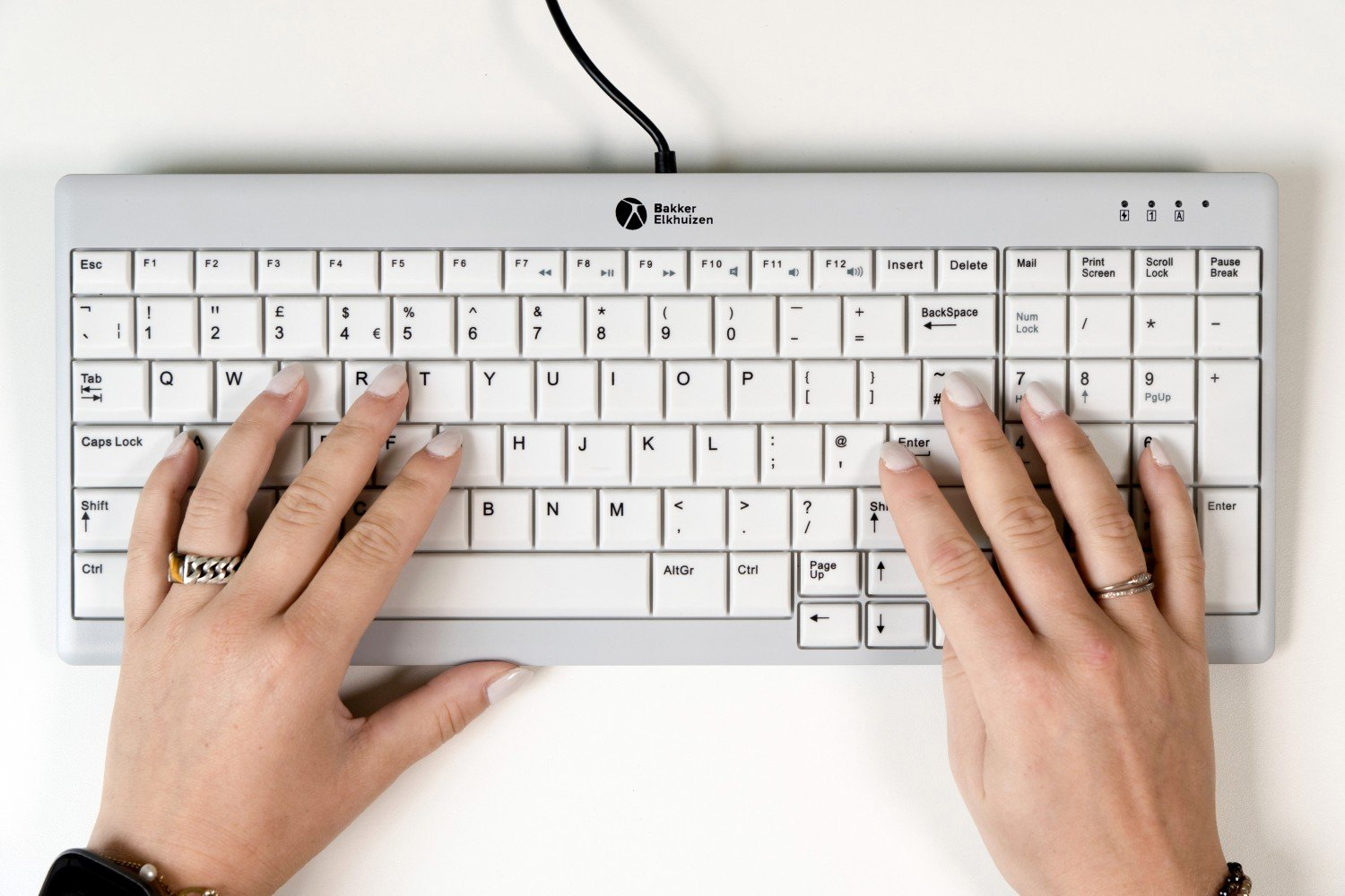 BakkerElkhuizen UltraBoard 960 V2 Compact Standard US Qwerty - Afbeelding 9
