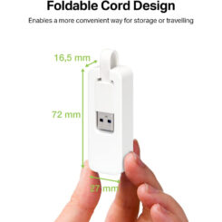 Techly IDATA USB-ETGIGA-3A netwerkkaart Ethernet 5000 Mbit/s - Afbeelding 4