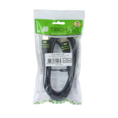 Techly 2m HDMI HDMI kabel HDMI Type A (Standaard) Zwart - Afbeelding 3
