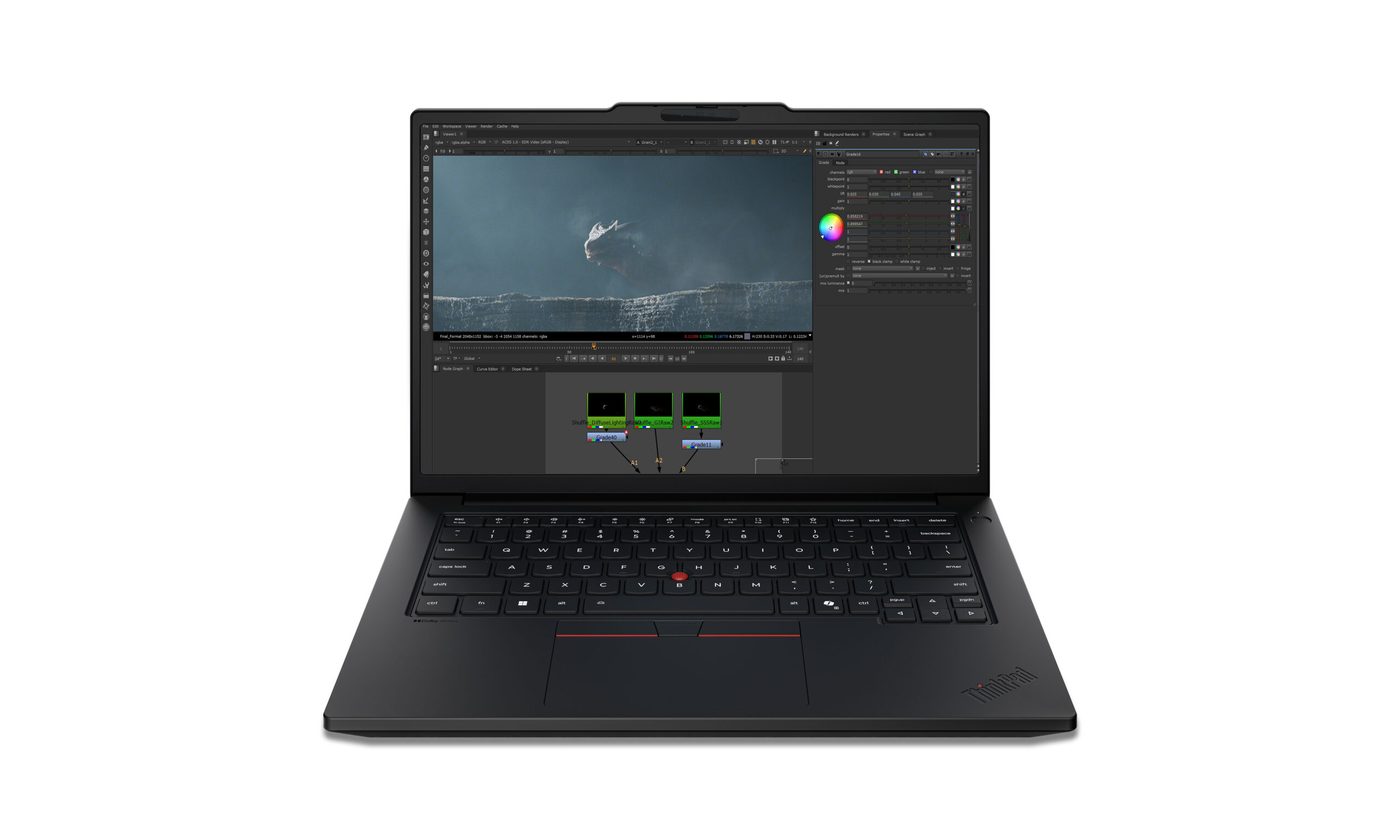 Lenovo ThinkPad P14s Gen 7 (Intel) Intel Core Ultra 7 366H Mobiel werkstation 36,8 cm (14.5") WUXGA 32 GB LPDDR5x-SDRAM 1 TB SSD NVIDIA RTX PRO 1000 Blackwell Wi-Fi 7 (802.11be) Windows 11 Pro Zwart Engels - Afbeelding 6