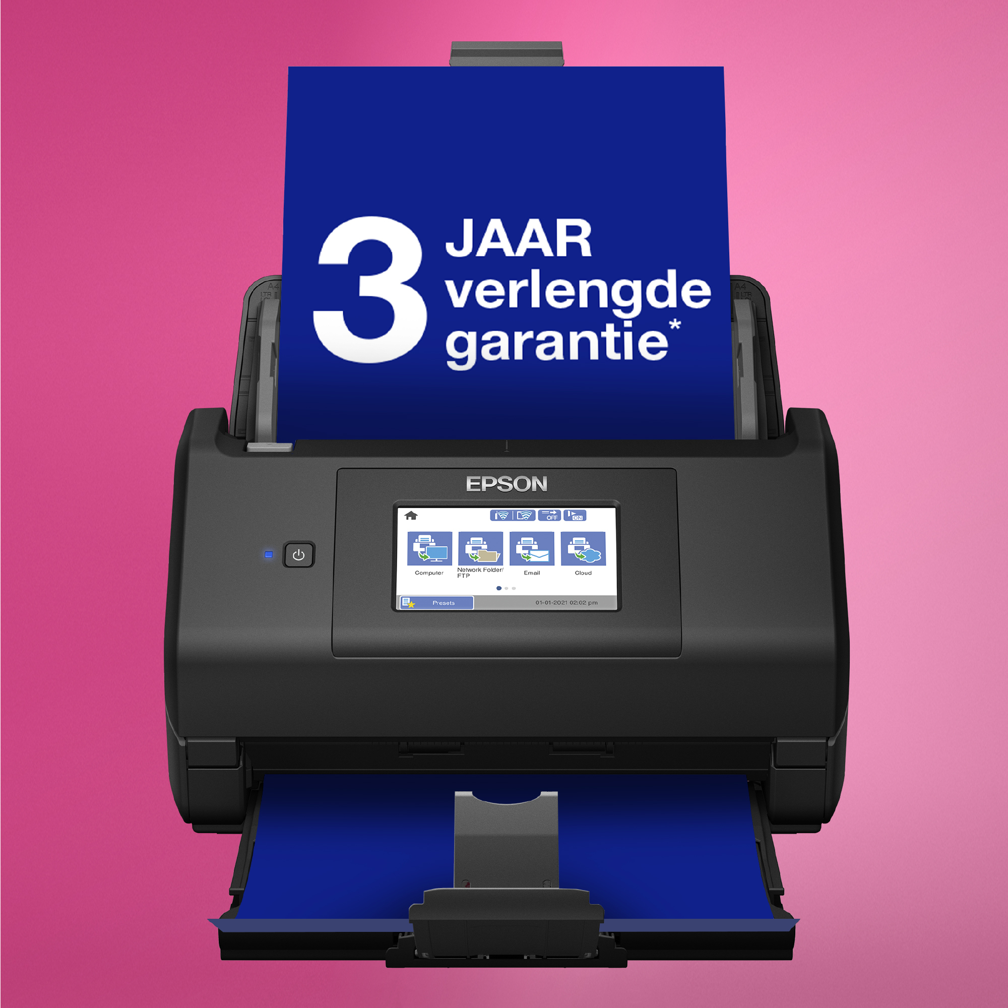 Epson WorkForce ES-580W, A4 automatische duplexscanner met Wi-Fi en gebruiksvriendelijk touchscreen - Afbeelding 26