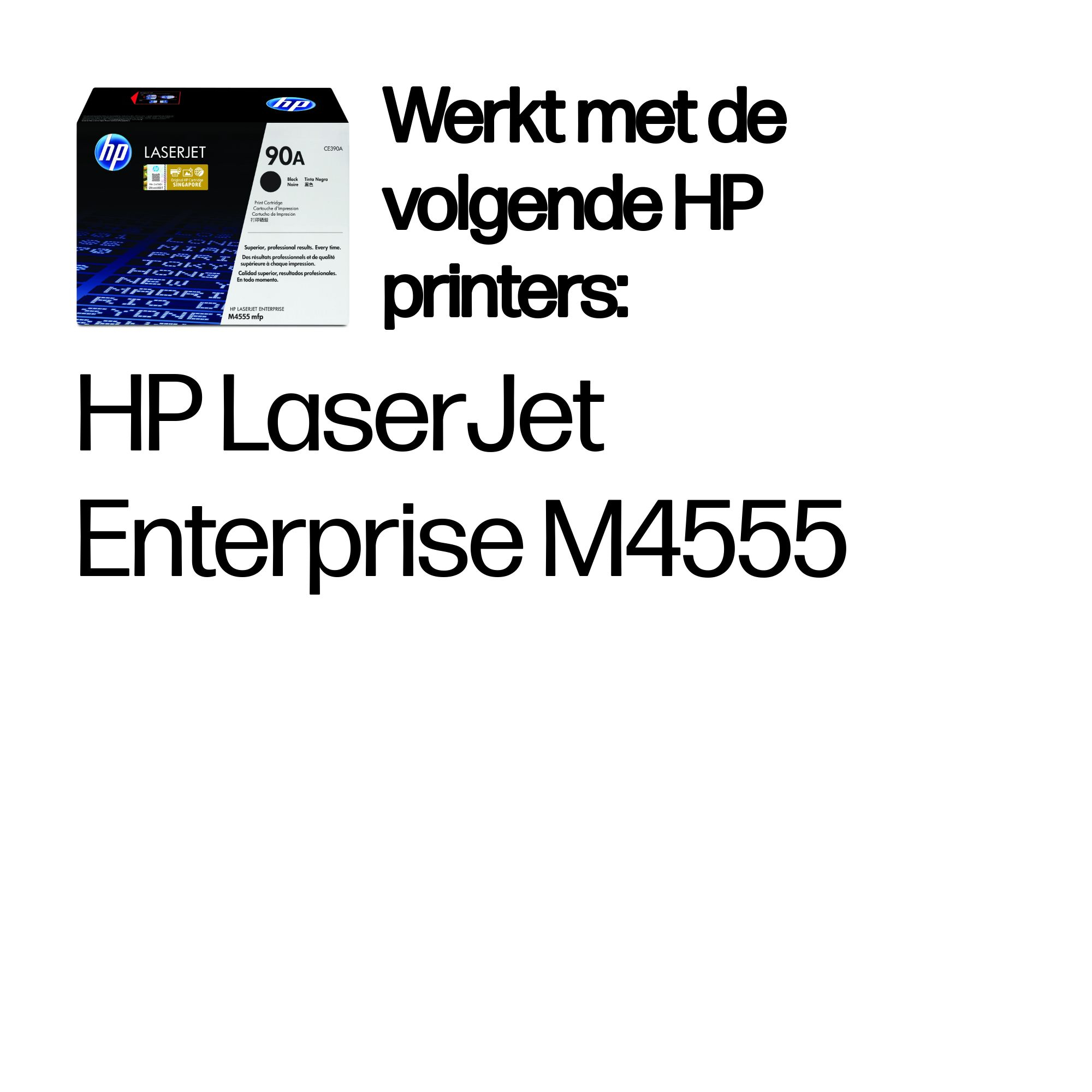 HP 90A originele zwarte LaserJet tonercartridge - Afbeelding 3