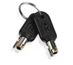 Lenovo 4Z10P40249 accessoire voor kabelsloten Sleutel Grijs - Afbeelding 2
