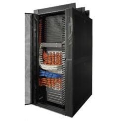 APC NetShelter SX 48U 750mm brede x 1200mm diepe netwerkbehuizing met zijden, zwart - Afbeelding 5
