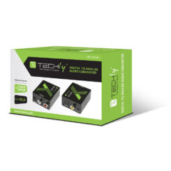 Techly IDATA SPDIF-3 tussenstuk voor kabels Multiconnection RCA Zwart - Afbeelding 3
