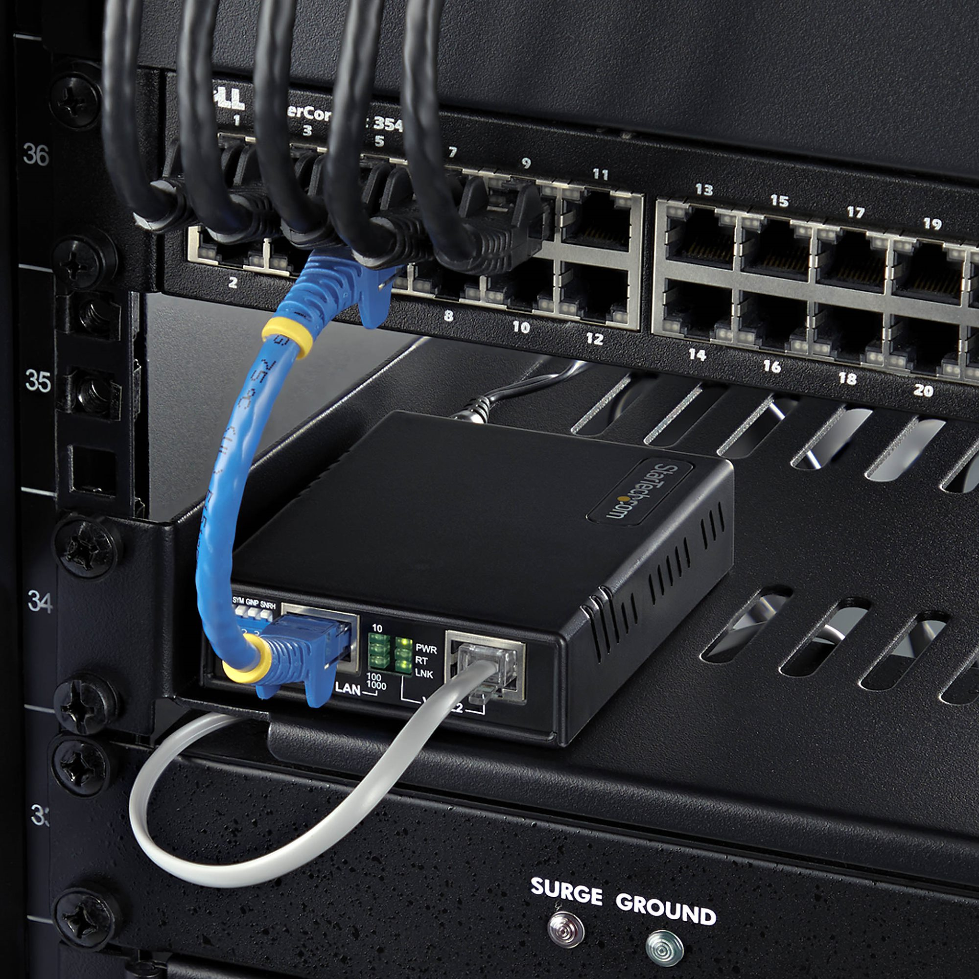 StarTech.com VDSL2 Ethernet Extender Kit via Single Pair Kabel, Tot 1km Long Range LAN Repeater over Telefoonlijn/CAT5e/CAT6, Vervanging voor 110VDSLEXTEU, TAA - Afbeelding 6
