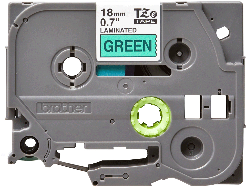 Brother TZE-741 labelprinter-tape Zwart op groen TZ - Afbeelding 3