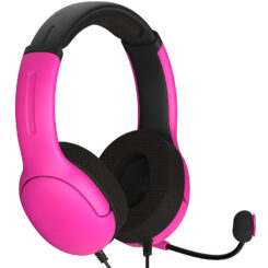 PDP Nebula Headset Bedraad Hoofdband Gamen Zwart, Roze - Afbeelding 3