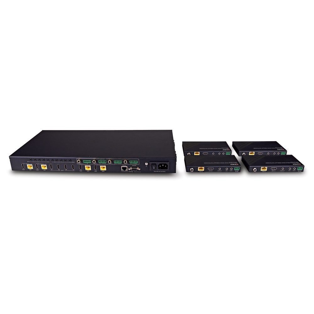 Lindy 38345 audio/video extender AV-zender & ontvanger Zwart - Afbeelding 5