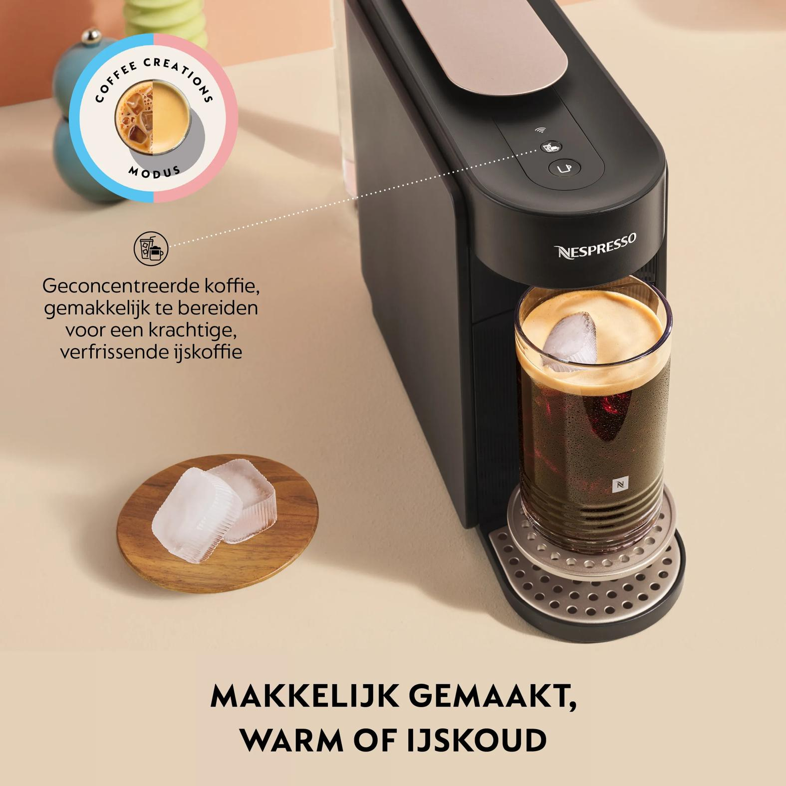 Krups Vertuo Up XN9408 koffiemachine met capsules - zwart - Afbeelding 3