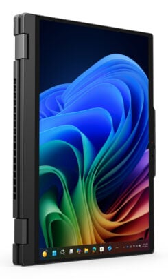 Lenovo ThinkPad T14s 2-in-1 Gen 2 Copilot+ PC Intel Core Ultra 5 325 Hybride (2-in-1) 35,6 cm (14") Touchscreen WUXGA 16 GB LPDDR5x-SDRAM 512 GB SSD Wi-Fi 7 (802.11be) Windows 11 Pro Engels Zwart - Afbeelding 9