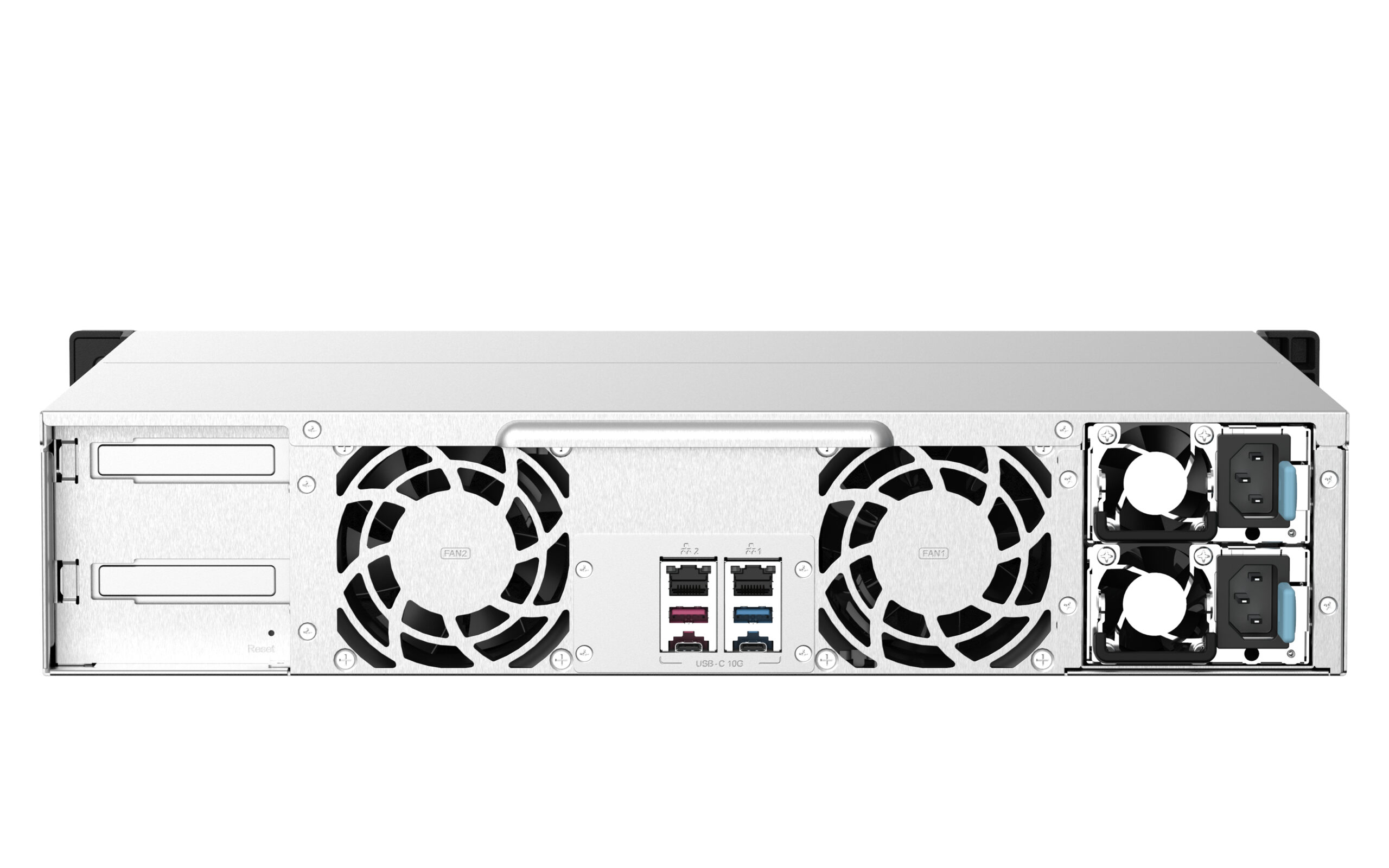 QNAP TS-1273AU-RP-8G data-opslag-server NAS Rack (2U) Ryzen Embedded V1500B 8 GB DDR4 0 TB QNAP QTS Aluminium, Zwart - Afbeelding 8