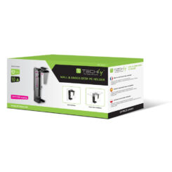 Techly ICA-CS 66 CPU-houder Onder het bureau CPU-houder Zwart - Afbeelding 3