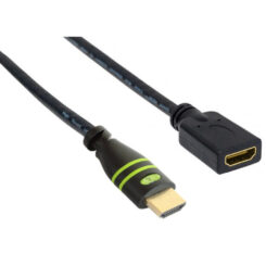 Techly ICOC HDMI-4-EXT010 HDMI kabel 1 m HDMI Type A (Standaard) Zwart - Afbeelding 5