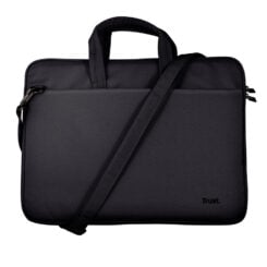 Trust Bologna 35,6 cm (14") Tas met bovensluiting Zwart - Afbeelding 3
