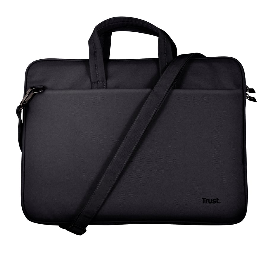 Trust Bologna 35,6 cm (14") Tas met bovensluiting Zwart - Afbeelding 3