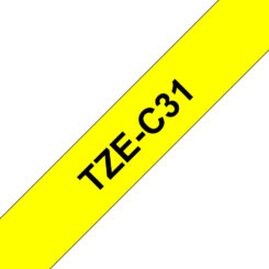 Brother TZE-C31 labelprinter-tape TZ - Afbeelding 2