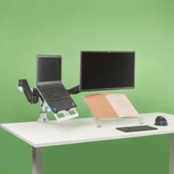 R-Go Tools R-Go Morelia documenthouder, module bij Caparo en Zepher monitorarm - Afbeelding 4