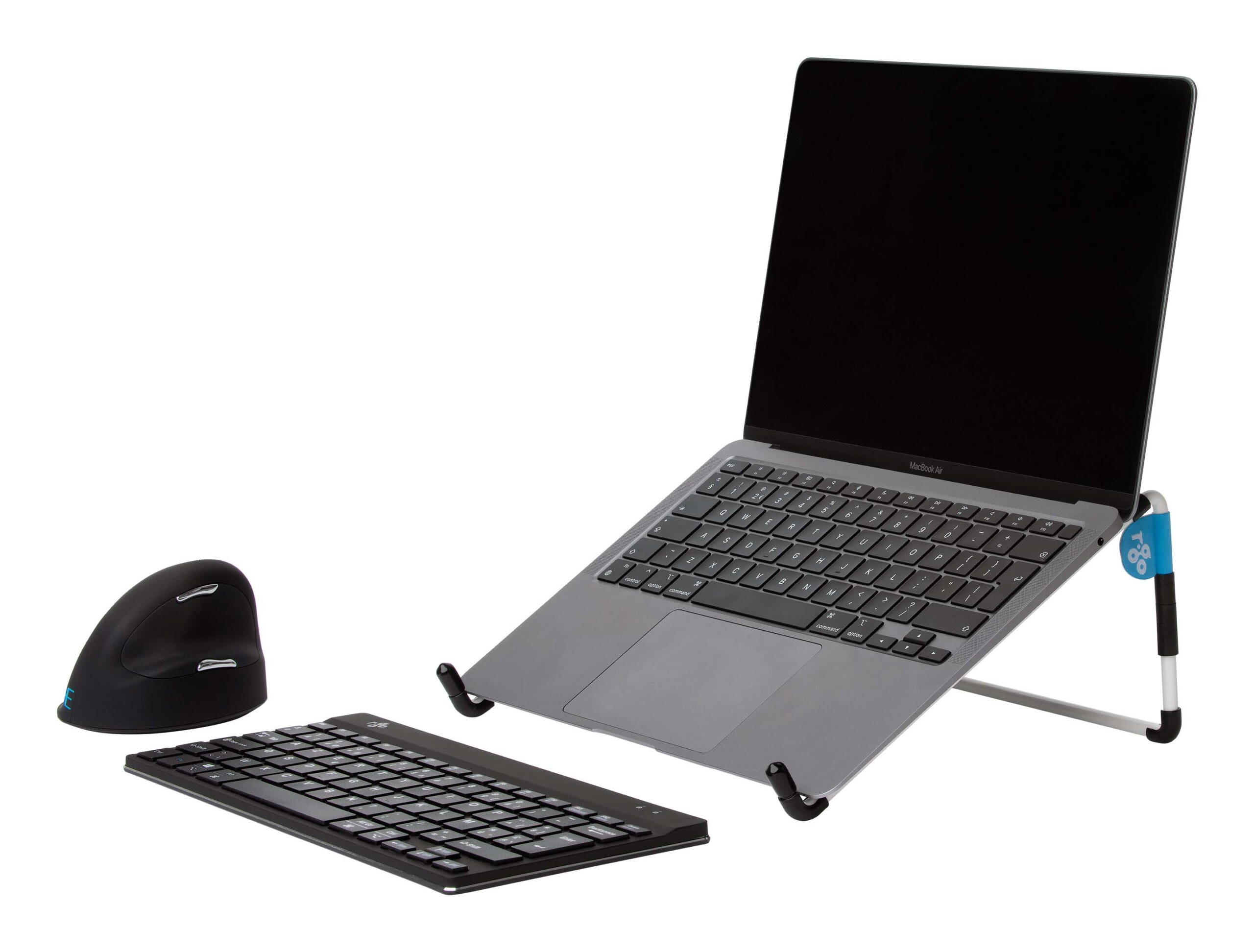 R-Go Tools R-Go Steel Travel Laptopstandaard, wit - Afbeelding 4