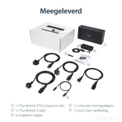 StarTech.com Thunderbolt 3 PCIe Uitbreidingschassis, Externe behuizing met één PCI Express slot, PCIe-box voor laptops/desktops/All-In-Ones, 5K/4K output via TB3/DP-poorten, TAA Compliant - Afbeelding 12