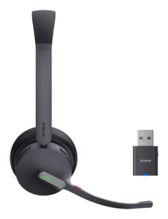 Yealink WH64 Hybrid Dual UC Headset Draadloos Hoofdband Kantoor/callcenter Micro-USB Bluetooth Zwart - Afbeelding 3