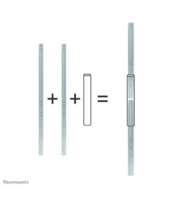 Neomounts FPMA-CPCONNECTSILVER Verlengbuis koppelstuk - Afbeelding 3