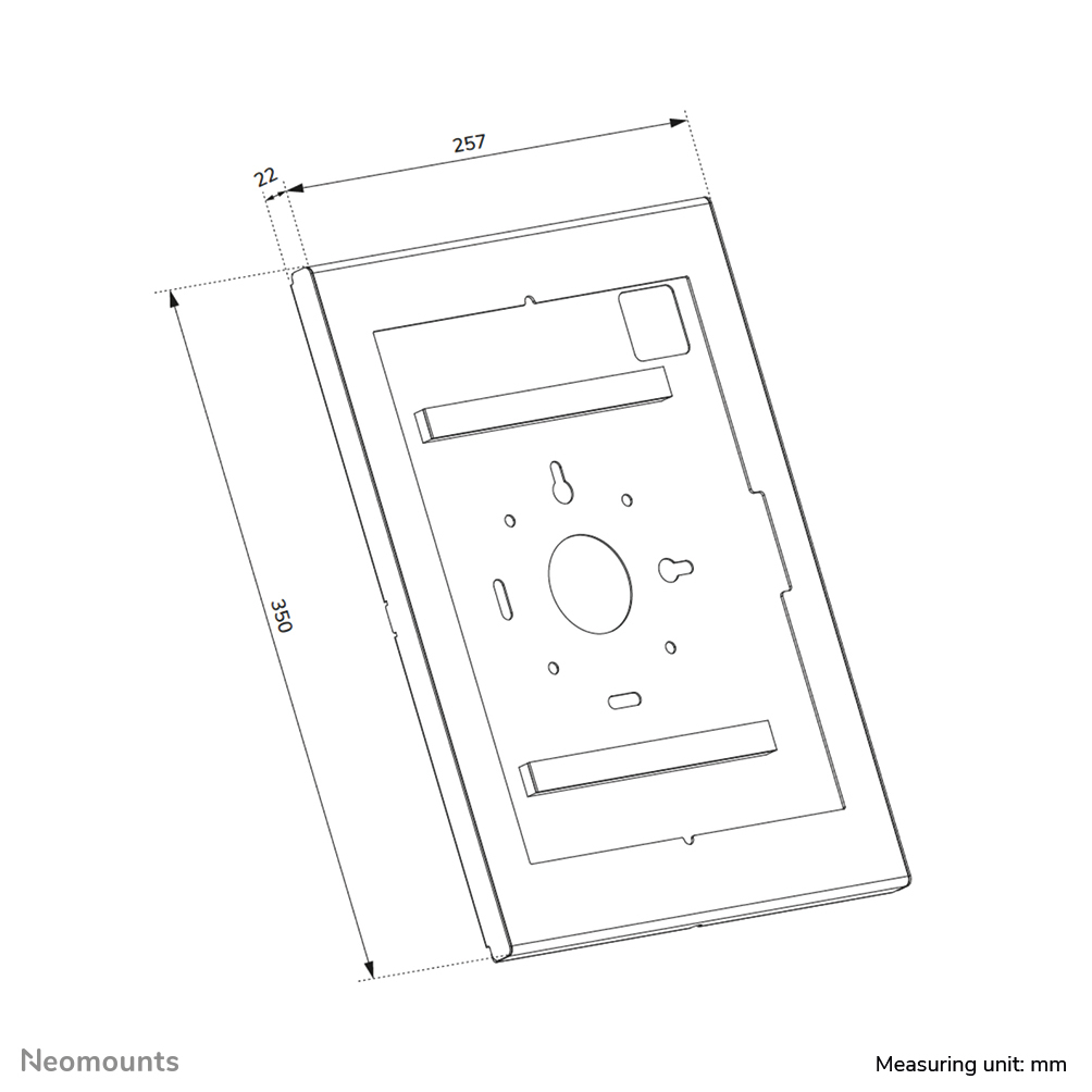 Neomounts WL15-602BL1 Tablet casing - 12.4-13" | 31,5-33 cm - vergrendelbaar - Afbeelding 17
