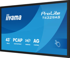iiyama T4329AS-B1AG computer monitor 108 cm (42.5") 3840 x 2160 Pixels 4K Ultra HD LED Touchscreen Zwart - Afbeelding 9