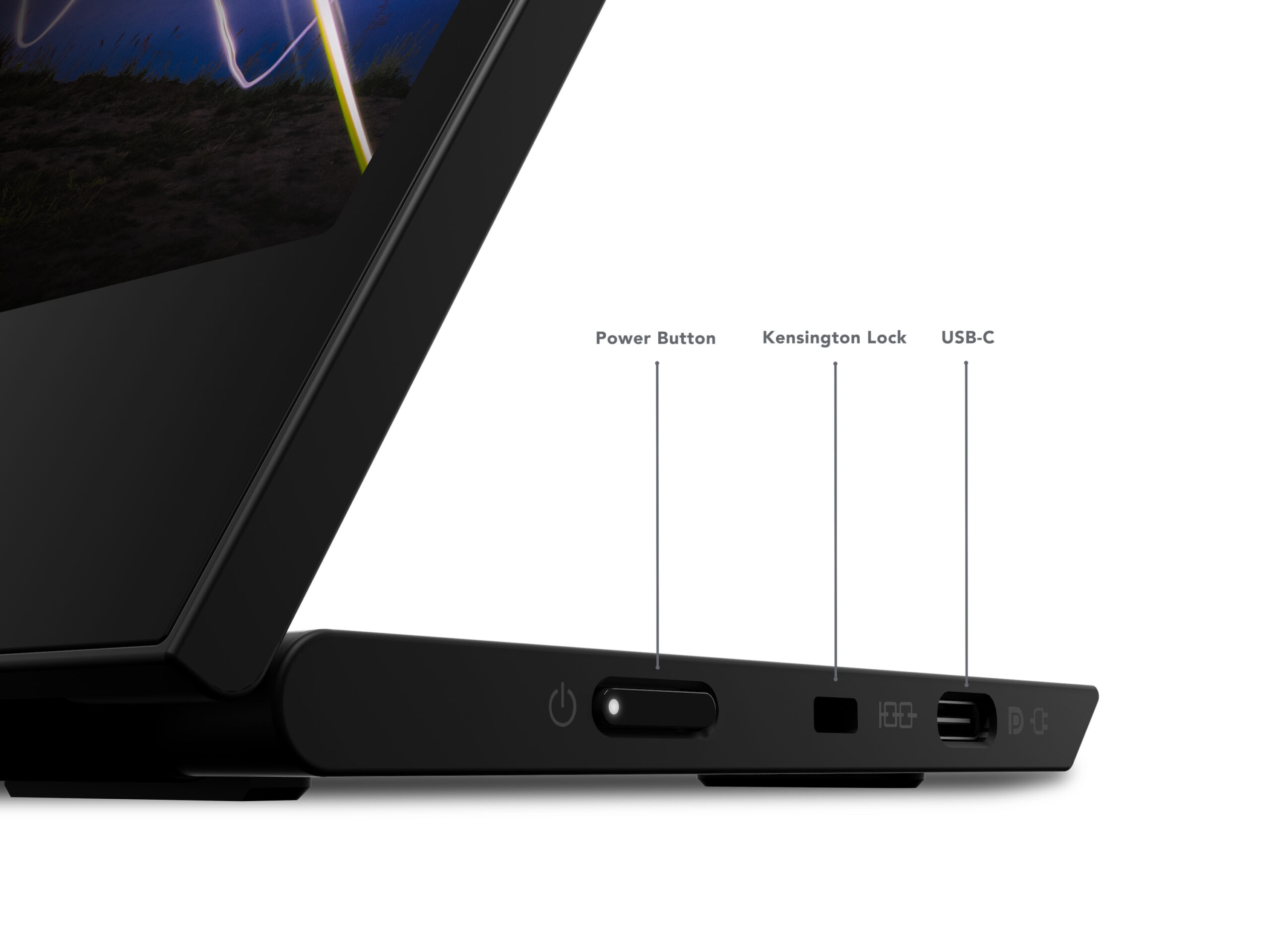 Lenovo ThinkVision M15 computer monitor 39,6 cm (15.6") 1920 x 1080 Pixels Full HD LED Zwart - Afbeelding 8